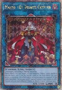 Maliss Q Hearts Crypter (Quarter Century Secret Rare): Crossover Breakers
