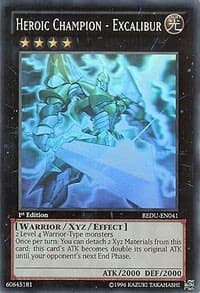 Heroic Champion - Excalibur (Ghost Rare): Return of the Duelist