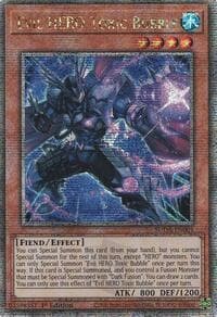 Evil HERO Toxic Bubble (Quarter Century Secret Rare): Supreme Darkness