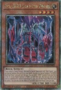 Evil HERO Dead-End Prison (Quarter Century Secret Rare): Supreme Darkness