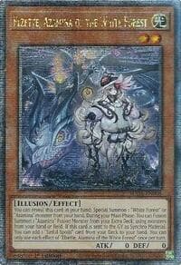 Elzette, Azamina of the White Forest (Quarter Century Secret Rare): Supreme Darkness
