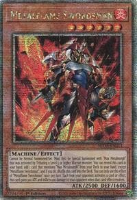 Metalflame Swordsman (Quarter Century Secret Rare): Supreme Darkness