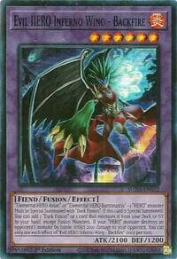 Evil HERO Inferno Wing - Backfire: Supreme Darkness