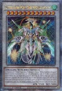 Crystal Clear Wing Over Synchro Dragon (Quarter Century Secret Rare): Supreme Darkness