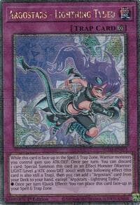 Argostars - Lightning Tydeu (Quarter Century Secret Rare): Supreme Darkness