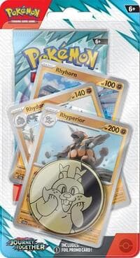 Journey Together Premium Checklane Blister [Rhyperior]: Journey Together