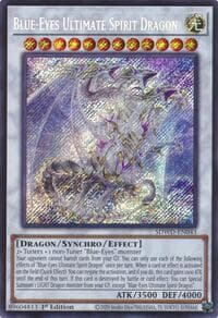 Blue-Eyes Ultimate Spirit Dragon (Secret Rare): Structure Deck: Blue-Eyes White Destiny