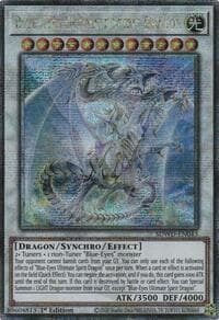 Blue-Eyes Ultimate Spirit Dragon (Quarter Century Secret Rare): Structure Deck: Blue-Eyes White Destiny