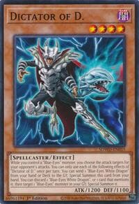 Dictator of D.: Structure Deck: Blue-Eyes White Destiny