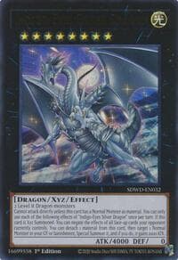 Indigo-Eyes Silver Dragon: Structure Deck: Blue-Eyes White Destiny