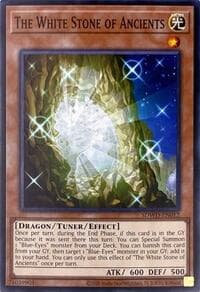 The White Stone of Ancients (Unlimited Misprint): Structure Deck: Blue-Eyes White Destiny