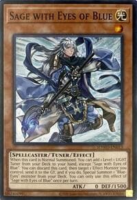 Sage with Eyes of Blue (Unlimited Misprint): Structure Deck: Blue-Eyes White Destiny