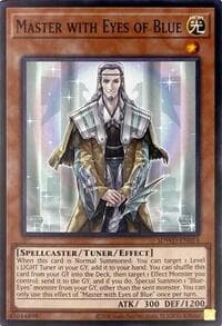 Master with Eyes of Blue (Unlimited Misprint): Structure Deck: Blue-Eyes White Destiny