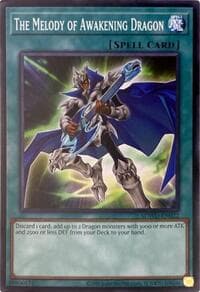 The Melody of Awakening Dragon (Unlimited Misprint): Structure Deck: Blue-Eyes White Destiny