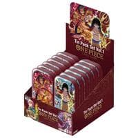 One Piece Tin Pack Set Vol. 1 Display: One Piece Promotion Cards