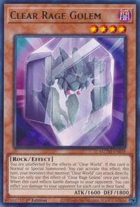 Clear Rage Golem: Maze of the Master