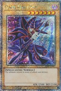 Dark Magician (New Art) (Quarter Century Secret Rare): Quarter Century Stampede
