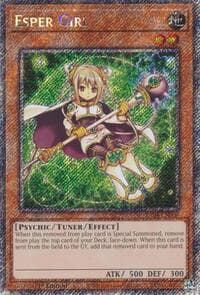 Esper Girl (Platinum Secret Rare): Quarter Century Stampede