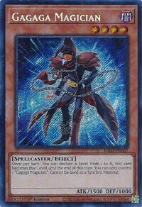 Gagaga Magician (Secret Rare): Quarter Century Stampede