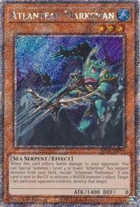 Atlantean Marksman (Platinum Secret Rare): Quarter Century Stampede