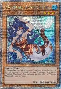 Mermail Abysslinde (Quarter Century Secret Rare): Quarter Century Stampede
