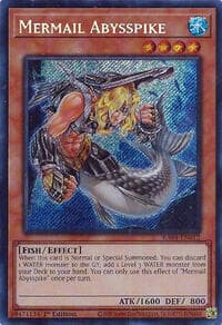 Mermail Abysspike (Secret Rare): Quarter Century Stampede