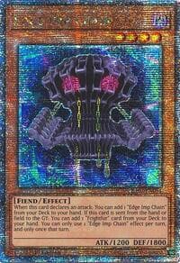 Edge Imp Chain (Quarter Century Secret Rare): Quarter Century Stampede