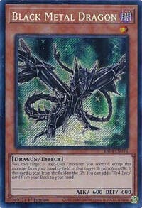 Black Metal Dragon (Secret Rare): Quarter Century Stampede