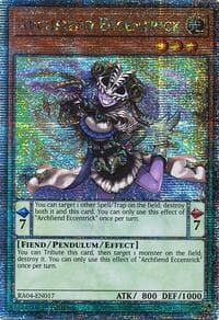 Archfiend Eccentrick (Quarter Century Secret Rare): Quarter Century Stampede