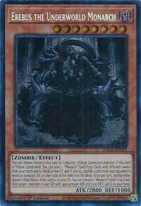 Erebus the Underworld Monarch (Secret Rare): Quarter Century Stampede