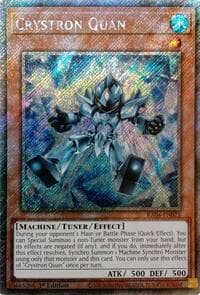 Crystron Quan (Platinum Secret Rare): Quarter Century Stampede