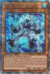 Crystron Quan (Quarter Century Secret Rare): Quarter Century Stampede