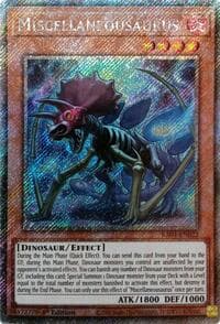 Miscellaneousaurus (Platinum Secret Rare): Quarter Century Stampede