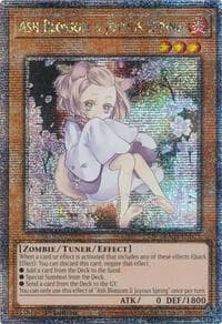 Ash Blossom & Joyous Spring (Alternate Art) (Quarter Century Secret Rare): Quarter Century Stampede