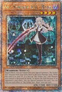 Sky Striker Ace - Raye (Quarter Century Secret Rare): Quarter Century Stampede