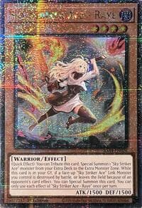 Sky Striker Ace - Raye (New Art) (Quarter Century Secret Rare): Quarter Century Stampede