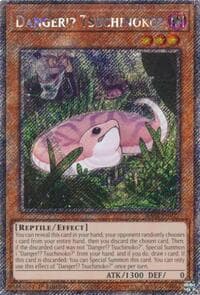 Danger!? Tsuchinoko? (Platinum Secret Rare): Quarter Century Stampede