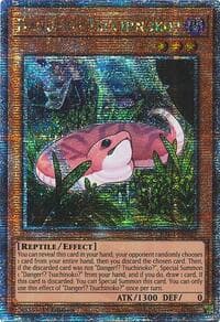 Danger!? Tsuchinoko? (Quarter Century Secret Rare): Quarter Century Stampede