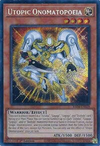 Utopic Onomatopoeia (Secret Rare): Quarter Century Stampede