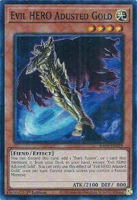 Evil HERO Adusted Gold: Quarter Century Stampede
