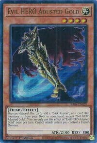 Evil HERO Adusted Gold (UR): Quarter Century Stampede