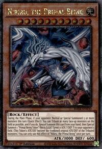 Nibiru, the Primal Being (New Art) (Quarter Century Secret Rare): Quarter Century Stampede