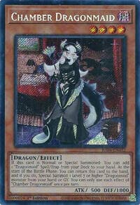 Chamber Dragonmaid (Secret Rare): Quarter Century Stampede
