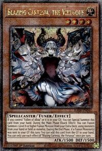 Blazing Cartesia, the Virtuous (New Art) (Quarter Century Secret Rare): Quarter Century Stampede
