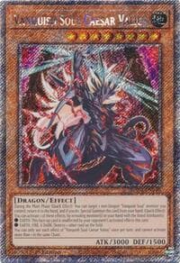 Vanquish Soul Caesar Valius (Platinum Secret Rare): Quarter Century Stampede