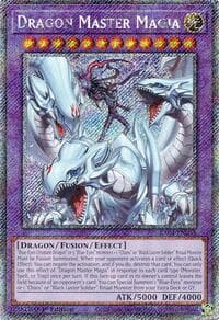 Dragon Master Magia (Platinum Secret Rare): Quarter Century Stampede