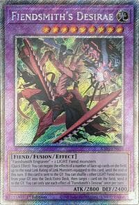 Fiendsmith's Desirae (Platinum Secret Rare): Quarter Century Stampede