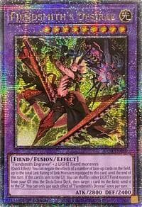 Fiendsmith's Desirae (Quarter Century Secret Rare): Quarter Century Stampede