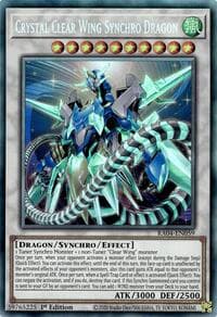 Crystal Clear Wing Synchro Dragon (PCR): Quarter Century Stampede
