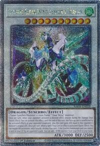 Crystal Clear Wing Synchro Dragon (Quarter Century Secret Rare): Quarter Century Stampede